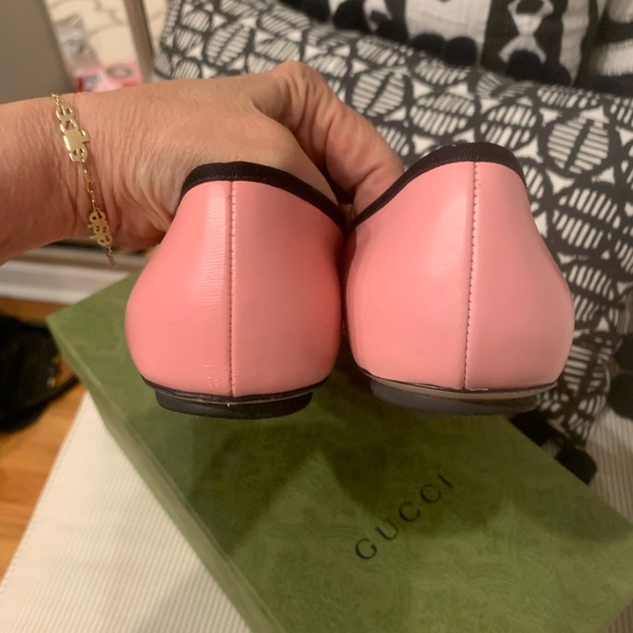 Gucci ballet flat sz 40 Barbie Pink! - Picture 2 of 8